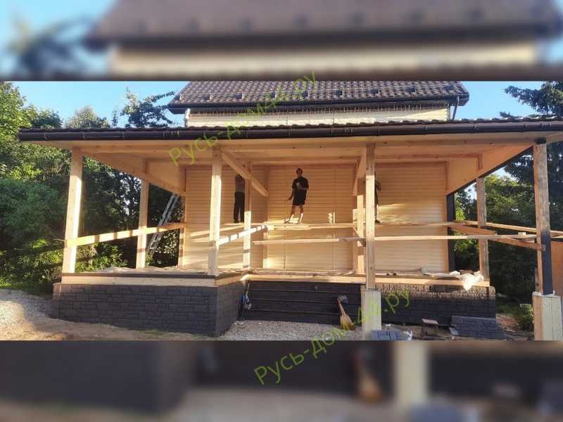 финальная отделка дома из бруса 7