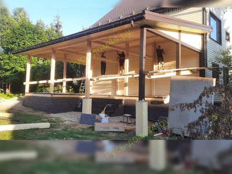 финальная отделка дома из бруса 8
