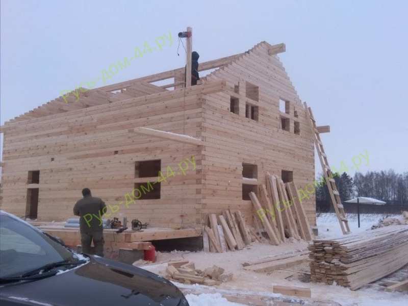 монтаж кровли