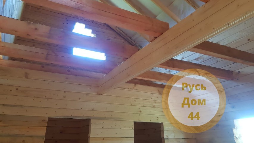 Дом из бруса двухэтажный 8х9 Клин-2-32