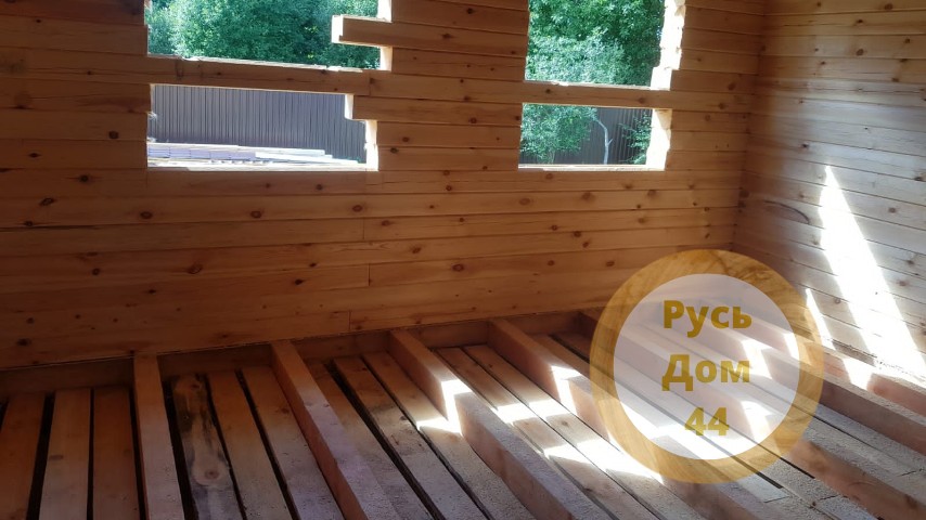 Дом из бруса двухэтажный 8х9 Клин-2-36