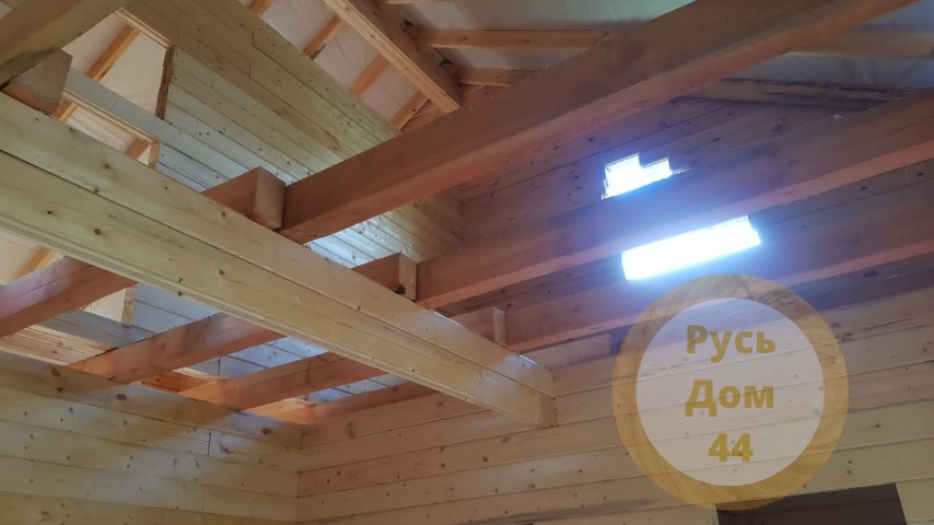 Дом из бруса двухэтажный 8х9 Клин-2-37